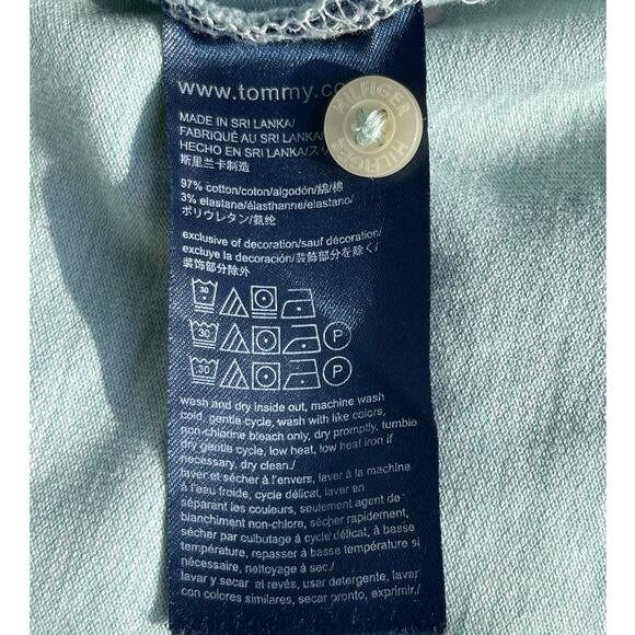 Tommy Hilfiger Green Polo Shirt Men Sz XL Gently Used - Picture 6 of 6